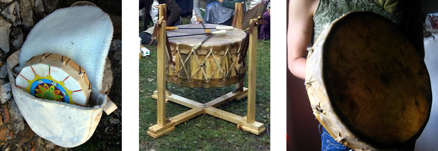 tambores artesanales